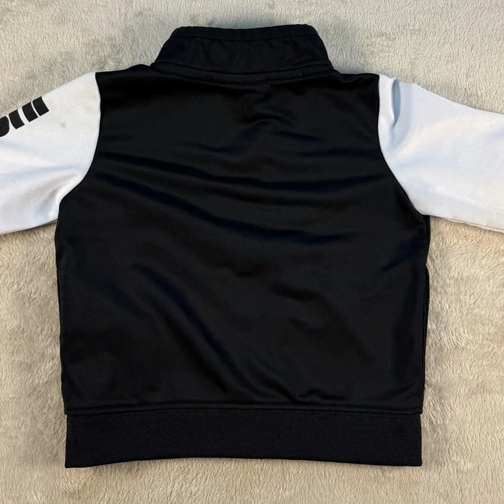 Kids 9M Nike Black and‎ White Track Jacket